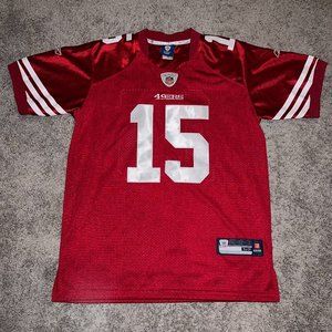 Reebok San Francisco 49ers Red #15 Michael Crabtree Stitched Jersey Size 46/52